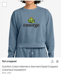 Comfort Colors Ladies Cropped Crewneck