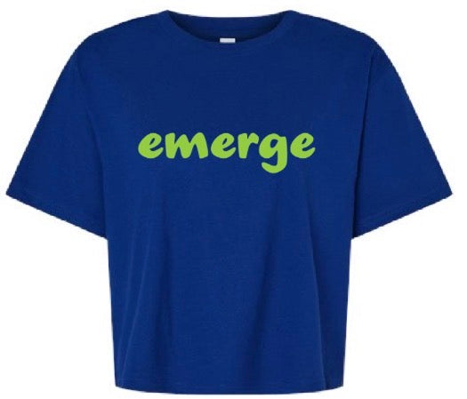American Apparel Ladies Crop Tee